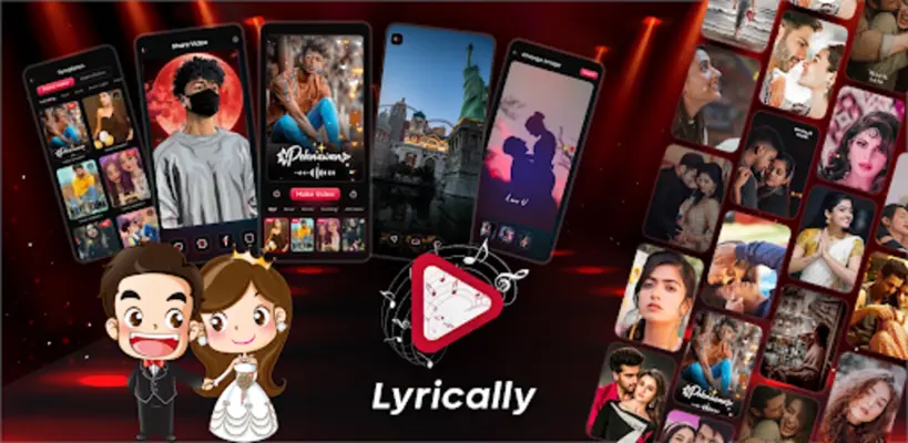 Lyrically - Video Status Maker android App screenshot 4